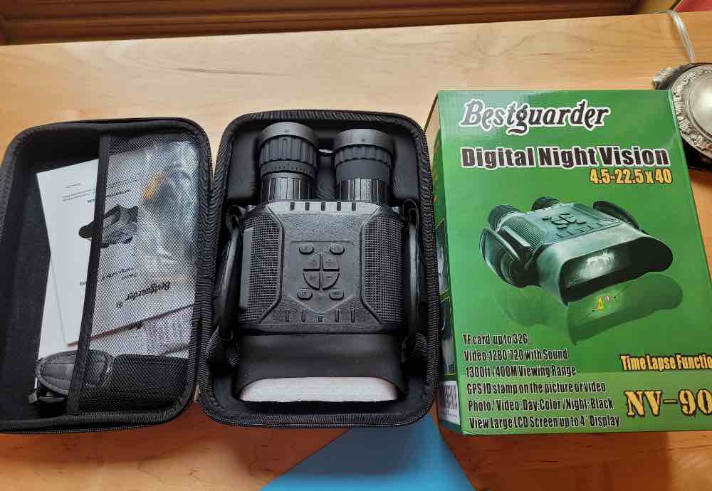 Cámara binocular Bestguarder NV900
